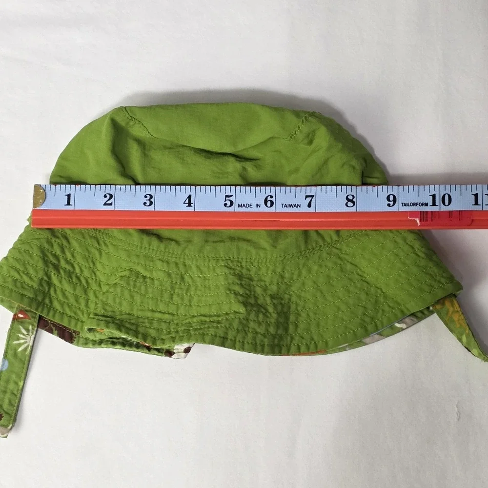Patagonia Infant/toddler Sun Hat - Reversible - Green